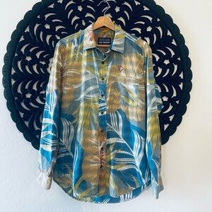 Reyn Spooner Hawaiian Ling Sleeve Button Down